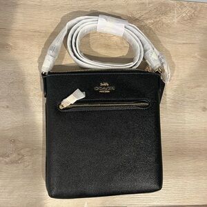 Black Coach crossbody purse